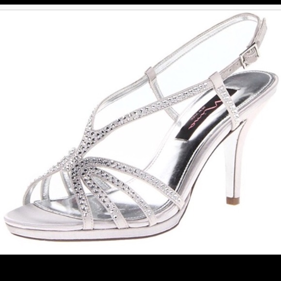 nina rhinestone heels